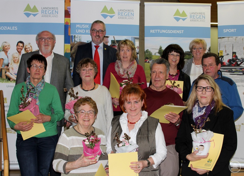 2. Bürgermeister Hans Greil und Landrätin Rita Röhrl