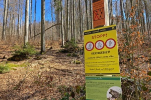 Wanderweg durch das Höllbachgespreng gesperrt