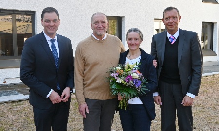 Langjährige und hoch verdiente Mitarbeiter der Kliniken Am Goldenen Steig gehen in den Ruhestand