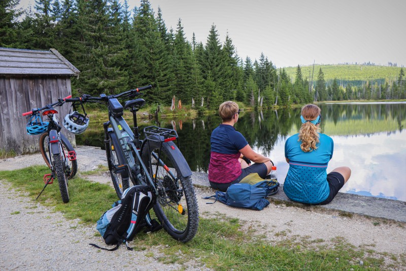 Flyer/Grafik zum Event: Grenzüberschreitende Radtour Finsterau – Kvilda 2025 am So., 10.08.2025 ab 10:00 Uhr