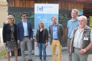 Wirtschaftsjunioren besichtigen Laufkraftwerk Jochenstein