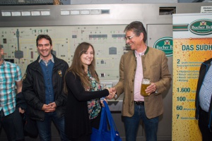 Brauereibesichtigung der Wirtschaftsjunioren bei Bucher Bräu