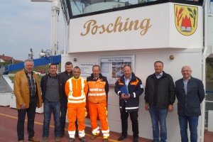 Fährbetrieb zwischen Mariaposching und Stephansposching