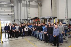 Meilenstein für ZF Test Systems: 100. Produktionsprüfstand ausgeliefert