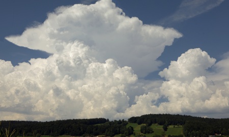 Labiles Sommerwetter