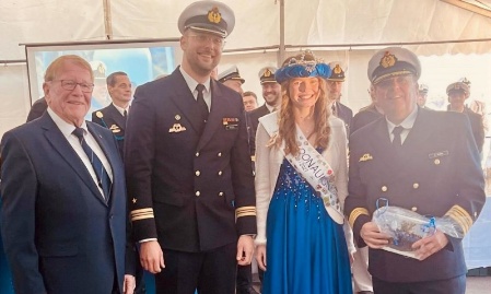 Kommandoübergabe auf dem Patenschiff „Donau“ – Stadt Deggendorf gratuliert und dankt