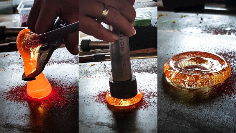 Flyer/Grafik zum Event: Werksführung in der Glasmanufaktur Eisch am Do., 04.04.2024 - Do., 31.10.2024