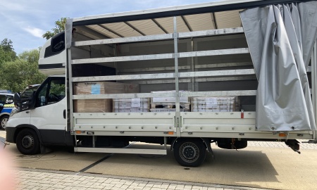 Übergewichtiger Kleintransporter