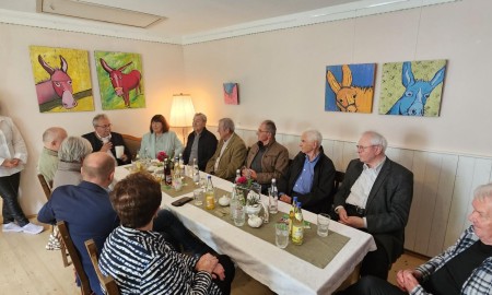 Jahrestreffen der Schlicht-Medaillenträger im Eiskeller Haindling