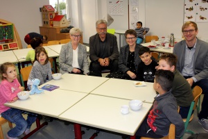 Küche an der Schule sorgt für gefüllte Mägen