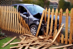 Gartenzaun beschädigt und alkoholisiert Pkw gefahren