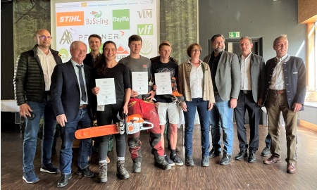 Zwei Landwirte aus dem Landkreis Passau brillieren beim forstlichen Landeswettbewerb