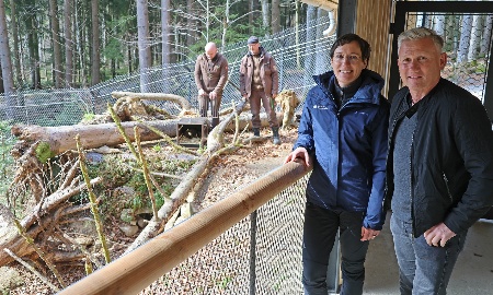 Wildkatzen kehren ins Tier-Freigel&auml;nde zur&uuml;ck