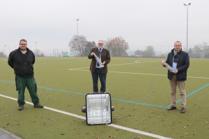 Städtische Sportanlagen erhalten Flutlicht mit energiesparender LED-Technik