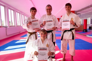 Karatelehrer des 2. Karate Club Bayerwald ausgezeichnet