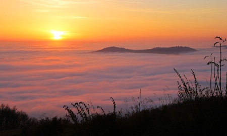 Herbstwetter im Bayerischen Wald