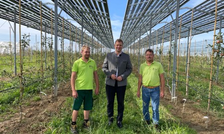 Agri-PV-Anlage Deutenkofen seit gut zwei Monaten in Betrieb