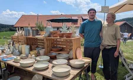 Einzelstücke statt Massenware beim 5. Kunsthandwerkermarkt im Wildberghof Buchet