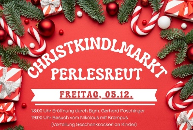 Christkindlmarkt Perlesreut 2025
