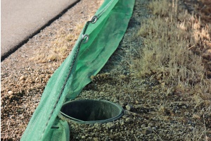 Rettungszäune für Amphibien