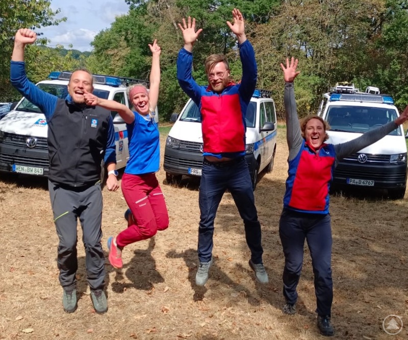 Die vier Grafenauer haben die Notfallmedizinprüfung im Sommer geschafft.