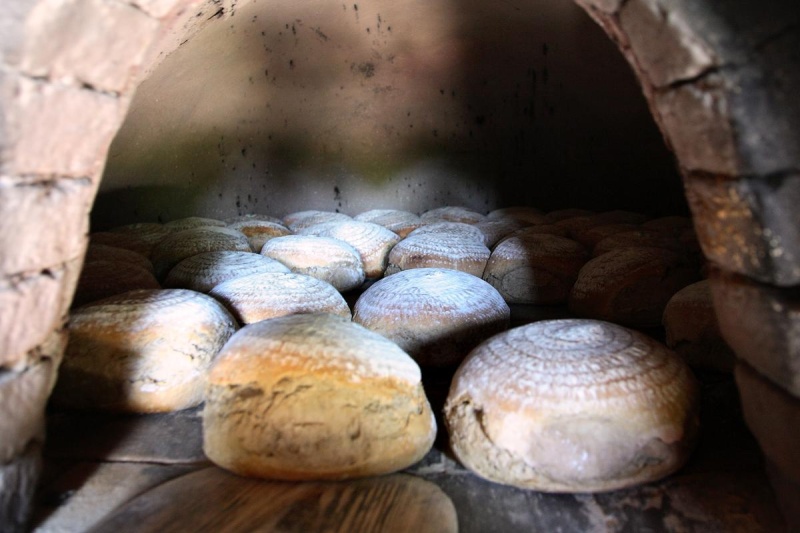 Flyer/Grafik zum Event: Brotbacken im Holzbackofen am Mi., 15.05.2024 - Mi., 11.09.2024