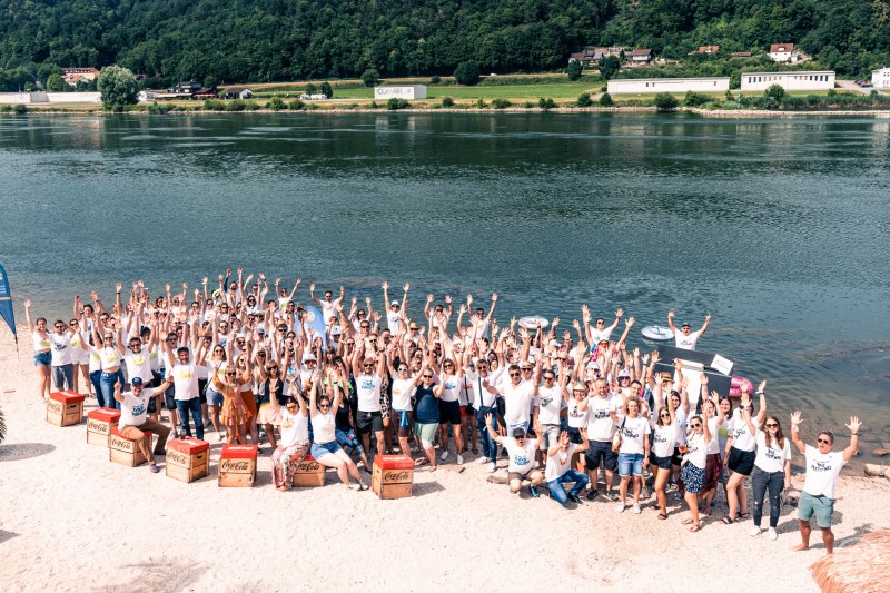 Die wattline Mitarbeiter feiern 25 Jahre Firmenjubiläum.