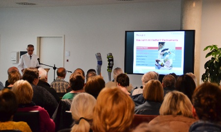 Großer Andrang beim Infovortrag der Kliniken Am Goldenen Steig