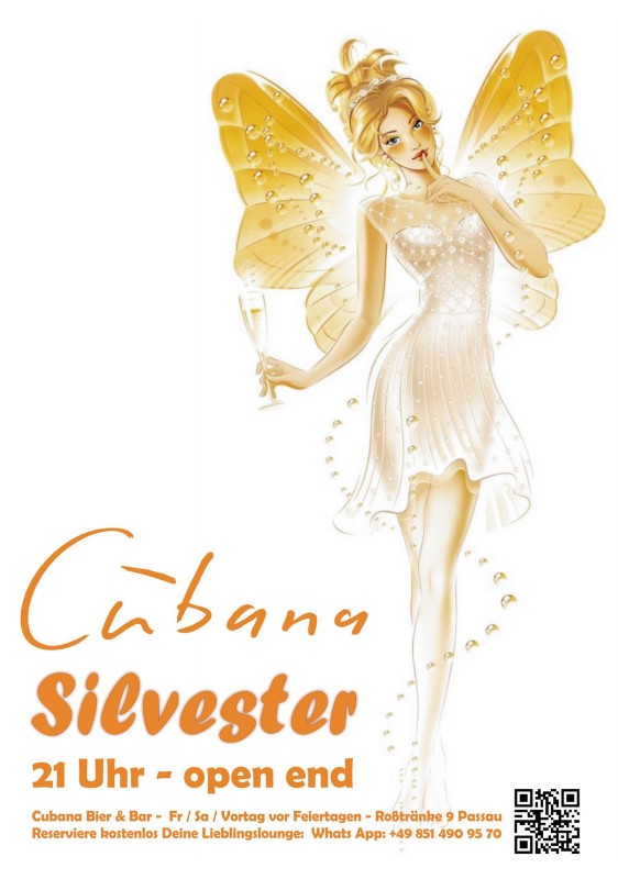 Flyer/Grafik zum Event: Welcome 2025! Open end an Silvester am Di., 31.12.2024 ab 21:00 Uhr