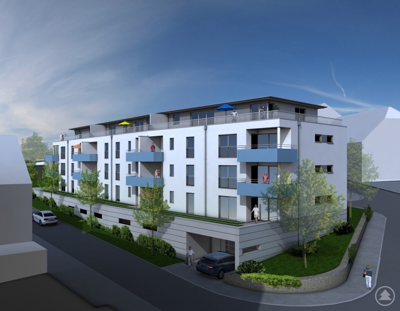 Neuer Wohnraum für alle Generationen entsteht nun im Stadtzentrum von Regen, nur wenige Meter vom Stadtplatz entfernt baut die Penzkofer Bau GmbH 21 Eigentumswohnungen.