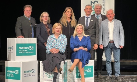 ARBERLAND-Delegation besucht EUREGIO-Jubiläumsfeier in Krumau