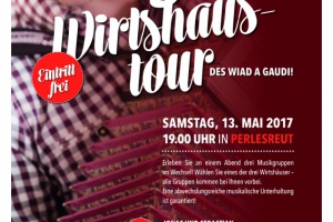 Wirtshaus-Tour in Perlesreut am 13.05.2017