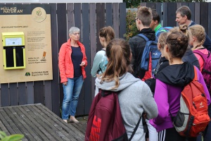 Bei den Kippen-Kasten sind die Raucher gefragt