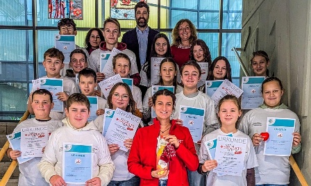 Vorgezogene Bescherung an der Realschule Grafenau