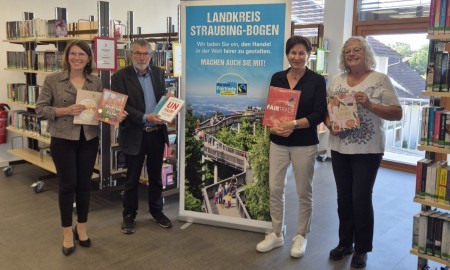 Faire Woche 2025: Buchpaket zum fairen Handel für Stadtbücherei Bogen