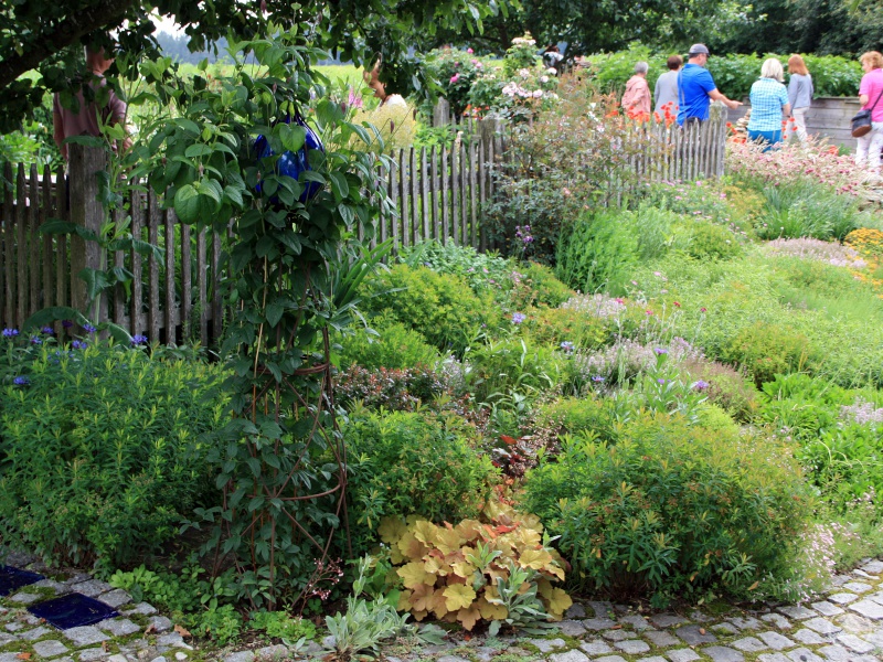 In Weißenstein öffneten Rosemarie Wagenstaller und Günther Sebald die Türe zu ihrem Garten.