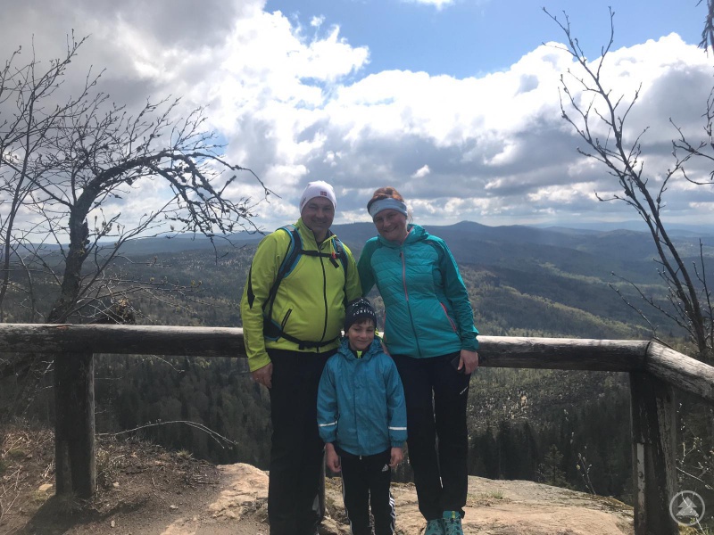 Josef, Lucia und Domenik Gais