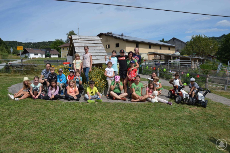 Alle Teilnehmer*innen waren müde nach 2 Tagen Bauernhof aber glücklich.