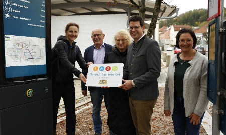 Markt Schönberg erhält Signet für Barrierefreiheit