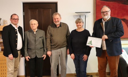 Verein der heimattreuen B&ouml;hmerw&auml;ldler zu Gast bei Oberb&uuml;rgermeister J&uuml;rgen Dupper