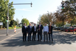 Ertüchtigung der Neuburger Straße im Bereich des Schulzentrums fertig