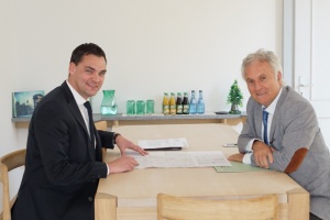 Leiter des Staatlichen Bauamtes Passau zum Informationsgespräch im Landratsamt Freyung-Grafenau