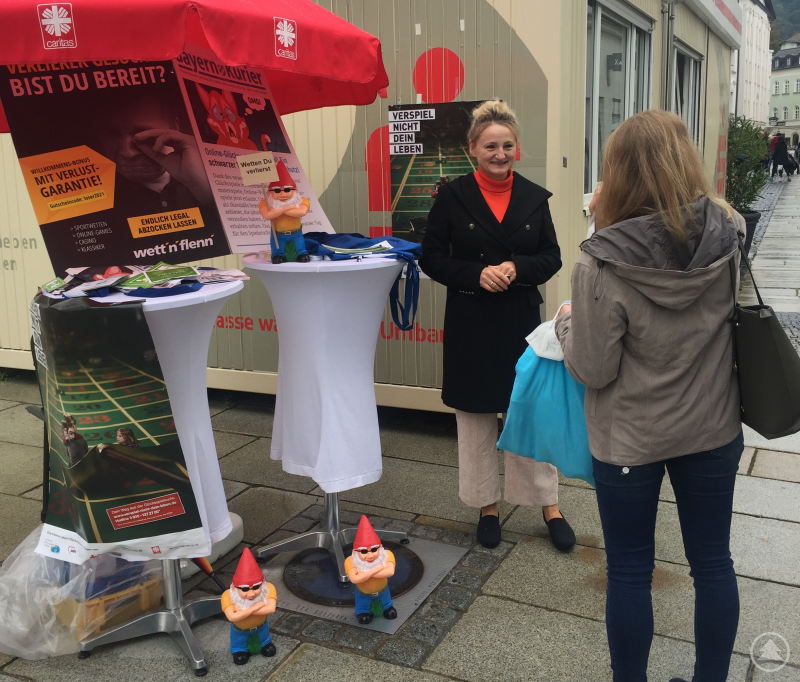 Glücksspielsucht. Die Caritas-Beraterin Alexandra Fuchs-Lüftl warnt vor den Folgen.