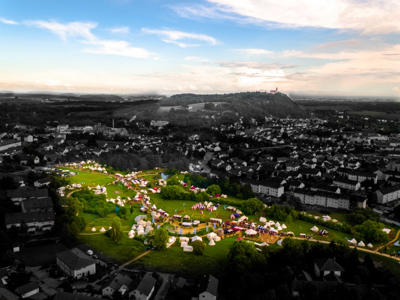 Flyer/Grafik zum Event: 7. Bogener Rautentage (Mittelalterspektakulum) am Fr., 20.05.2022 von 17:00 bis 23:00 Uhr