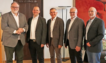 Neuer Geschäftsführer des BRK-Kreisverbands  Passau zu Gast im Alten Rathaus