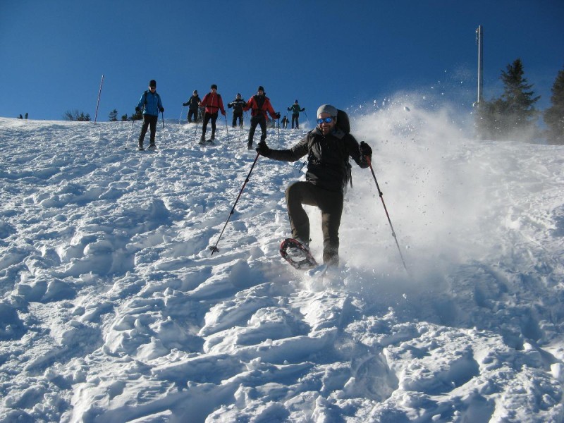 Flyer/Grafik zum Event: Family Schneeschuhtour für Kinder und Anfänger am So., 15.02.2026 - Fr., 20.02.2026