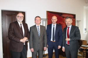 Passau und Regensburg für Stärkung der Wirtschaftsregion Donaustädte