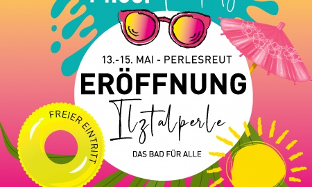 Eröffnungsparty im Freibad Perlesreut