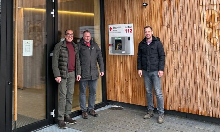 Das neue Bürger- und Rathaus in Jandelsbrunn beherbergt nun einen „Lebensretter“