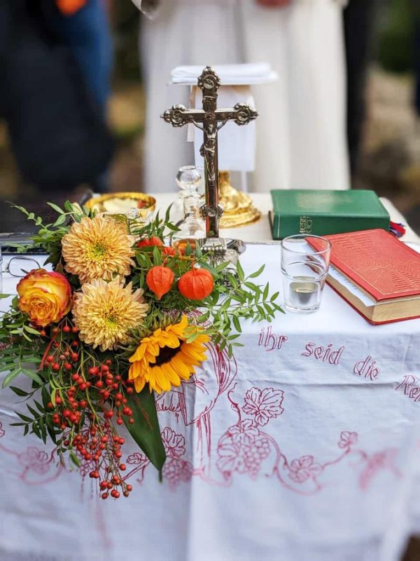 Flyer/Grafik zum Event: Bergmesse Siebensteinkopf am So., 12.10.2025 von 14:00 bis 15:00 Uhr